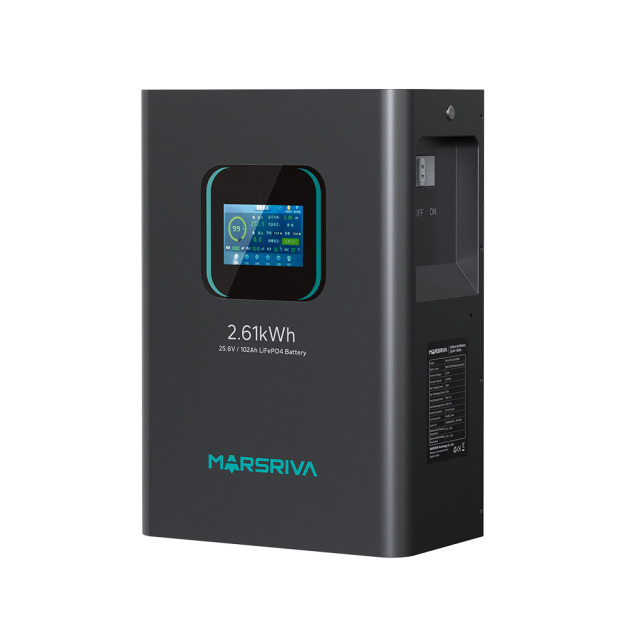 باتری لیتیومی 2.61 کیلووات (LiFePO4) MR-LFP24-100-WMD