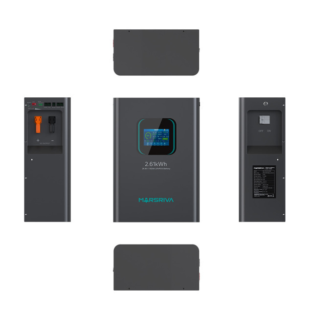 باتری لیتیومی 2.61 کیلووات (LiFePO4) MR-LFP24-100-WMD