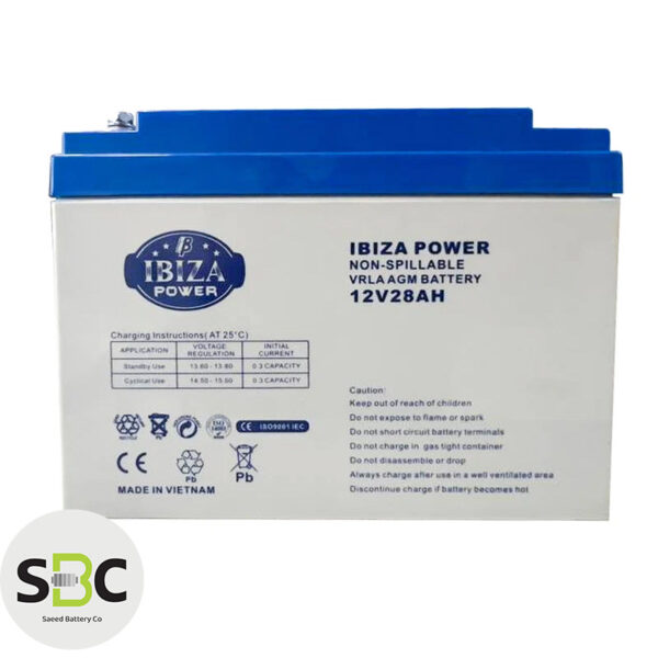 ایبیزا پاور 12 ولت 28 آمپر