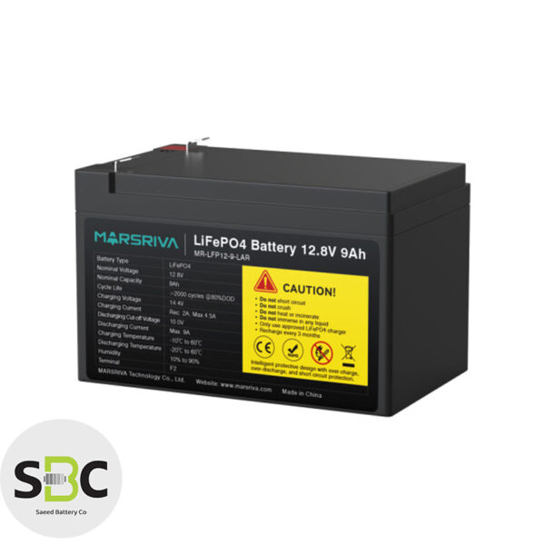 باتري ليتويم آهن فسفات MR‑LFP12‑9‑LAR