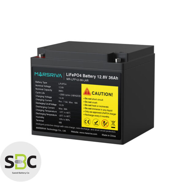باتري ليتويم آهن فسفات MR‑LFP12‑36‑LAR
