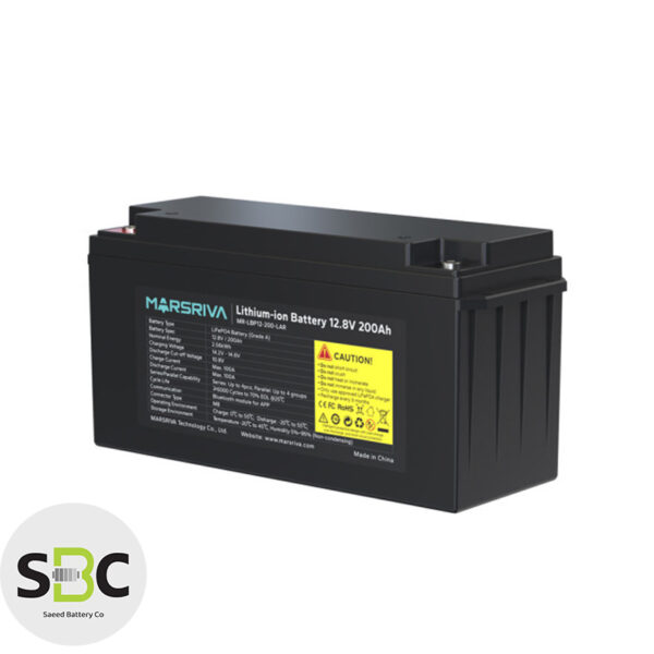 باتري ليتويم آهن فسفات MR‑LBP12‑200‑LAR