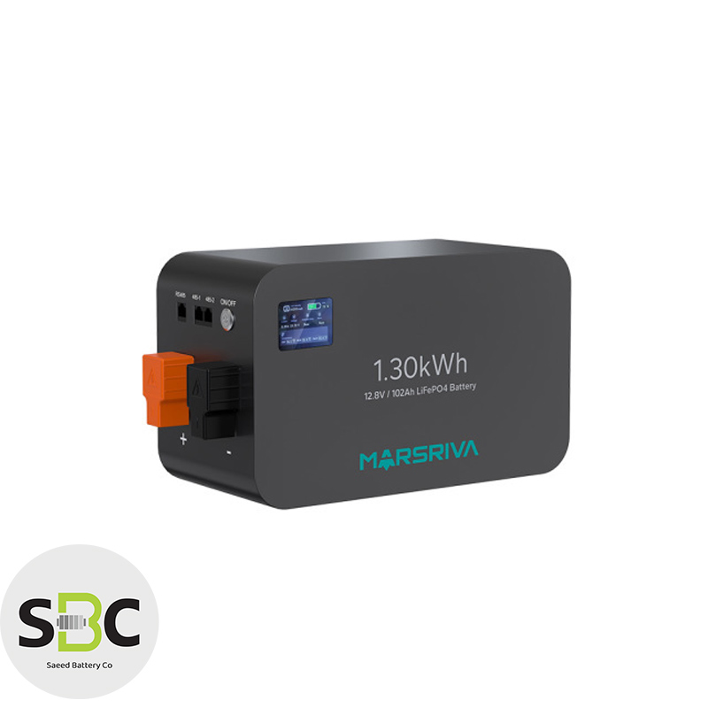 باتری لیتیومی Marsriva MR‑LFP12‑100‑WMD - تصویر 2