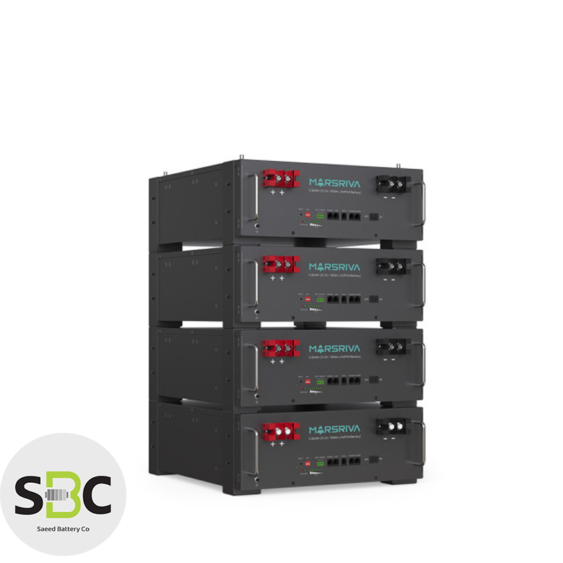 باتری لیتیومی رکمونت Marsriva MR‑LFP5.12‑LRT - تصویر 5