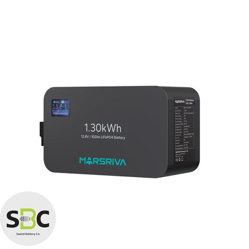 باتری لیتیومی Marsriva MR‑LFP12‑100‑WMD - تصویر 3