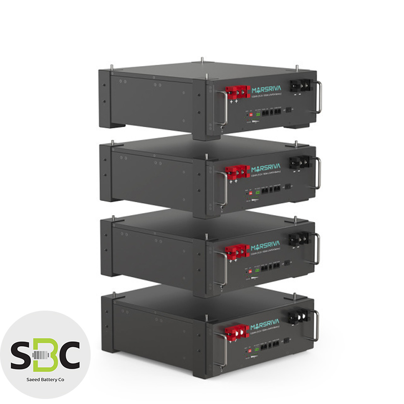 باتری لیتیومی رکمونت Marsriva MR‑LFP5.12‑LRT - تصویر 3