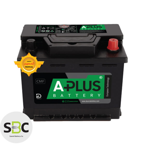 باتری خودرو 50 آمپر ای پلاس تیپ L2 سری تروپیکال