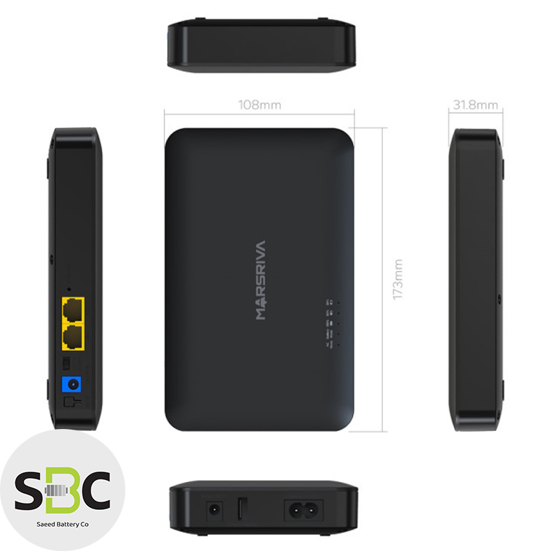 خرید و قیمت یو پی اس هوشمند مارسریوا Mini DC UPS - KP2 Series